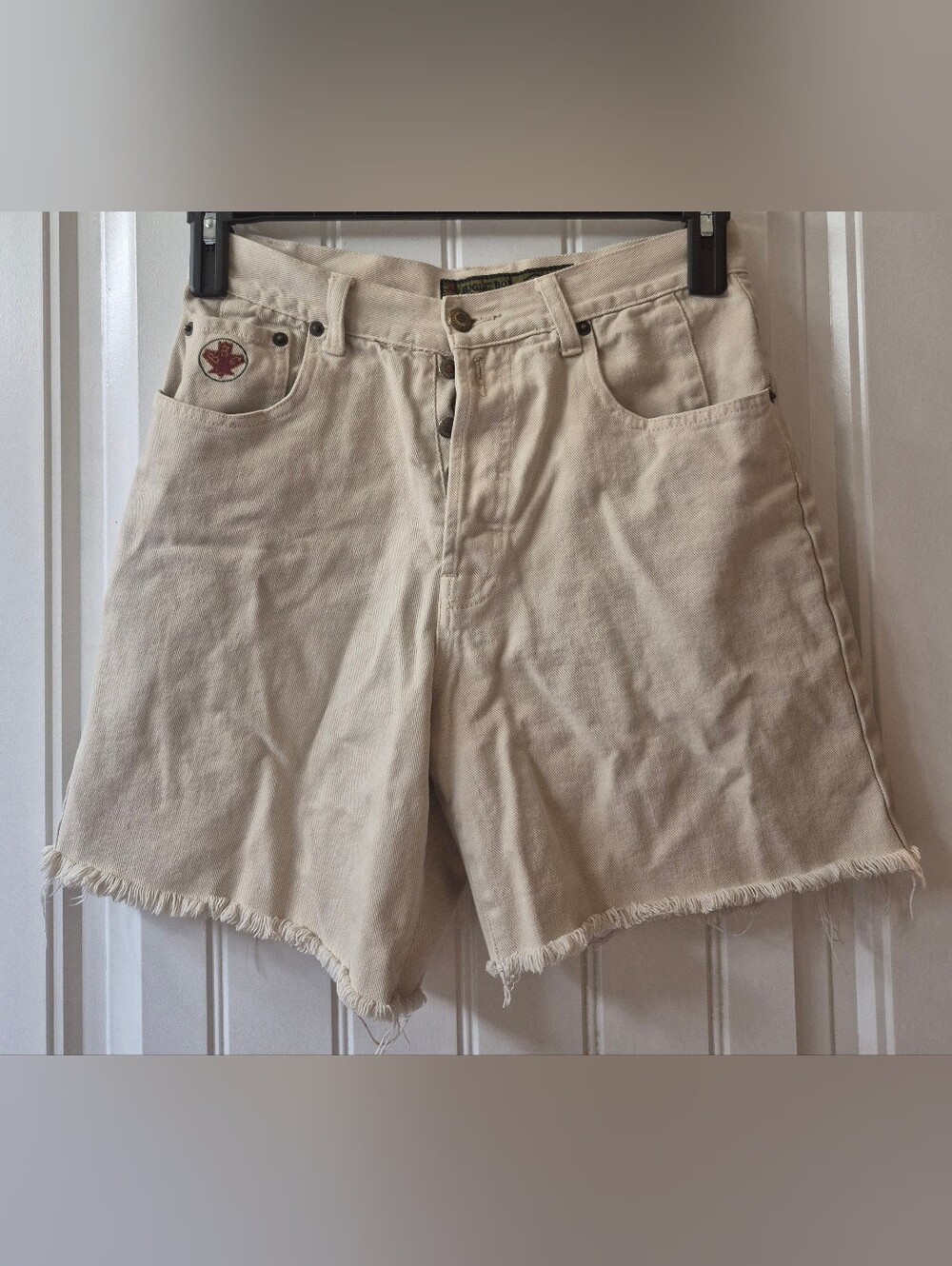 Mens Vintage Bugle Boy Cotton Denim Shorts Size 29